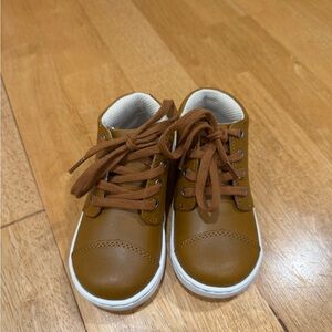 Classic Tan Kids Sneakers